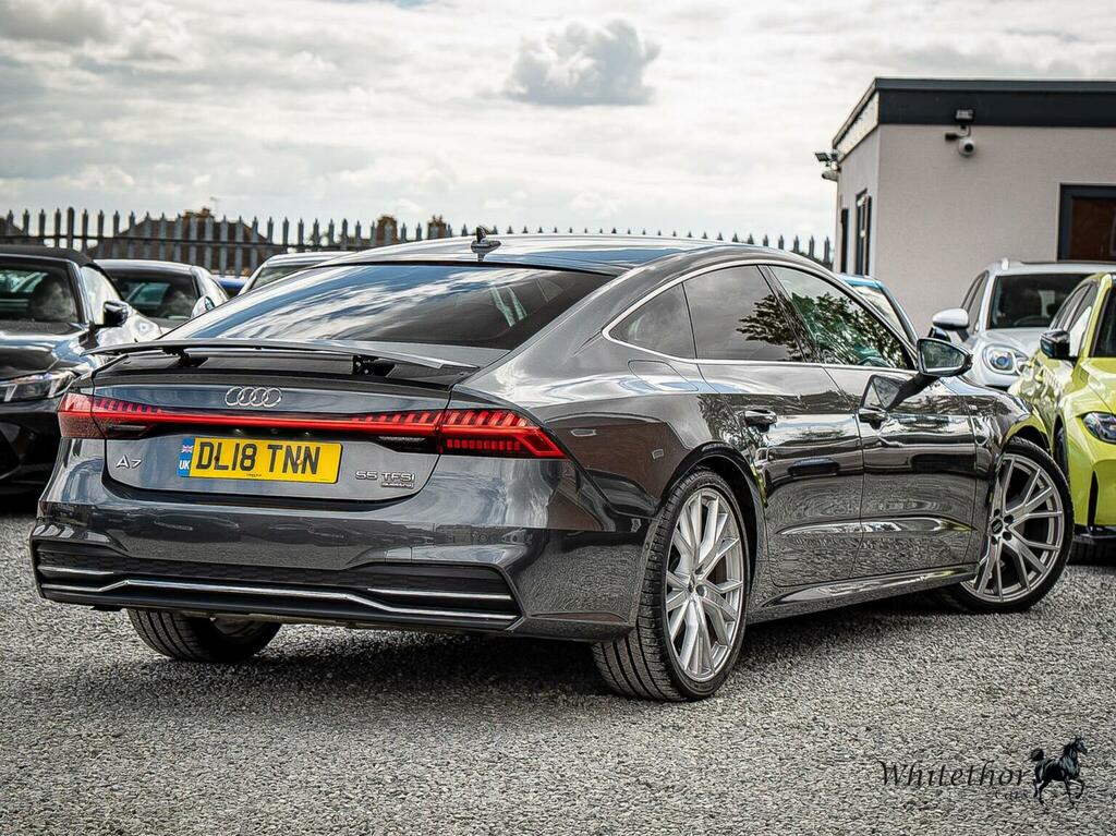 Audi A7 3.0 Tfsi V6 55 S Line Sportback S Tronic Quattro E Grey #6