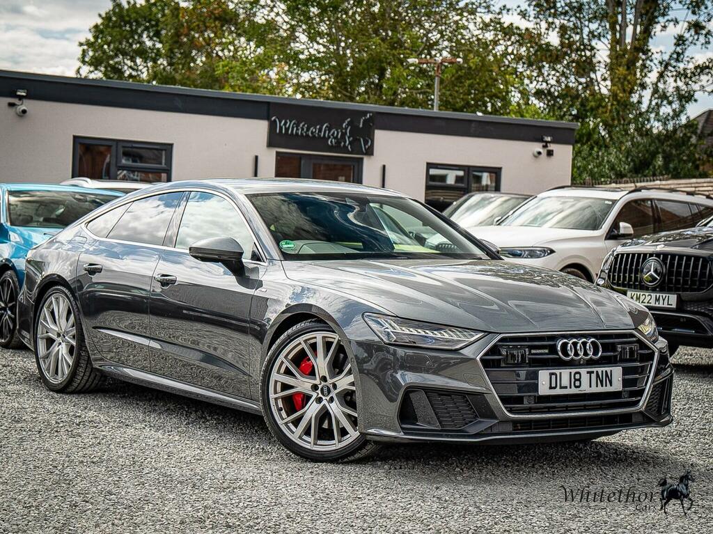Audi A7 3.0 Tfsi V6 55 S Line Sportback S Tronic Quattro E Grey