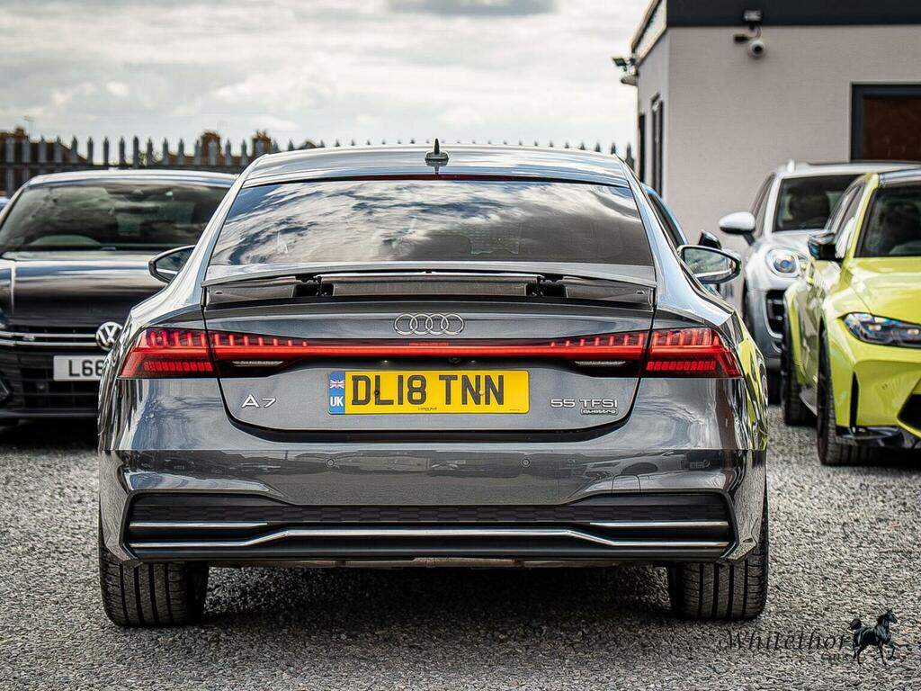 Audi A7 3.0 Tfsi V6 55 S Line Sportback S Tronic Quattro E Grey #5