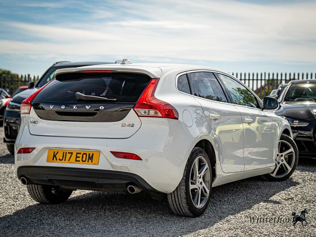 Volvo V40 2.0 D4 Inscription Euro 6 Ss White #6