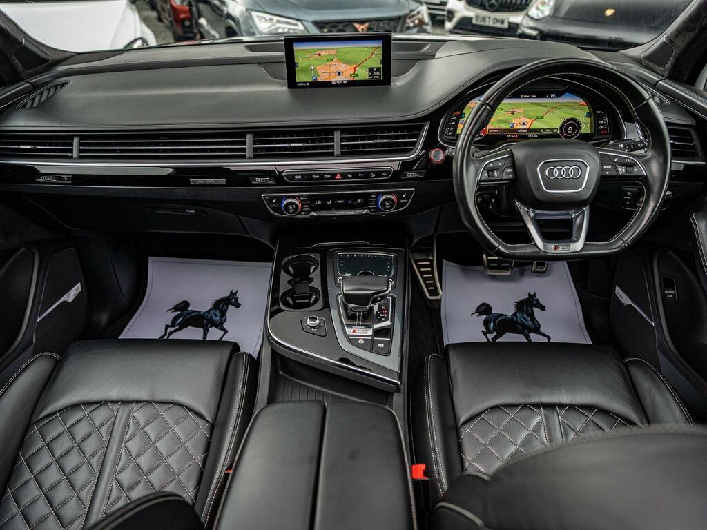 Audi SQ7 4.0 Tdi V8 Tiptronic Quattro Euro 6 Ss Black #6