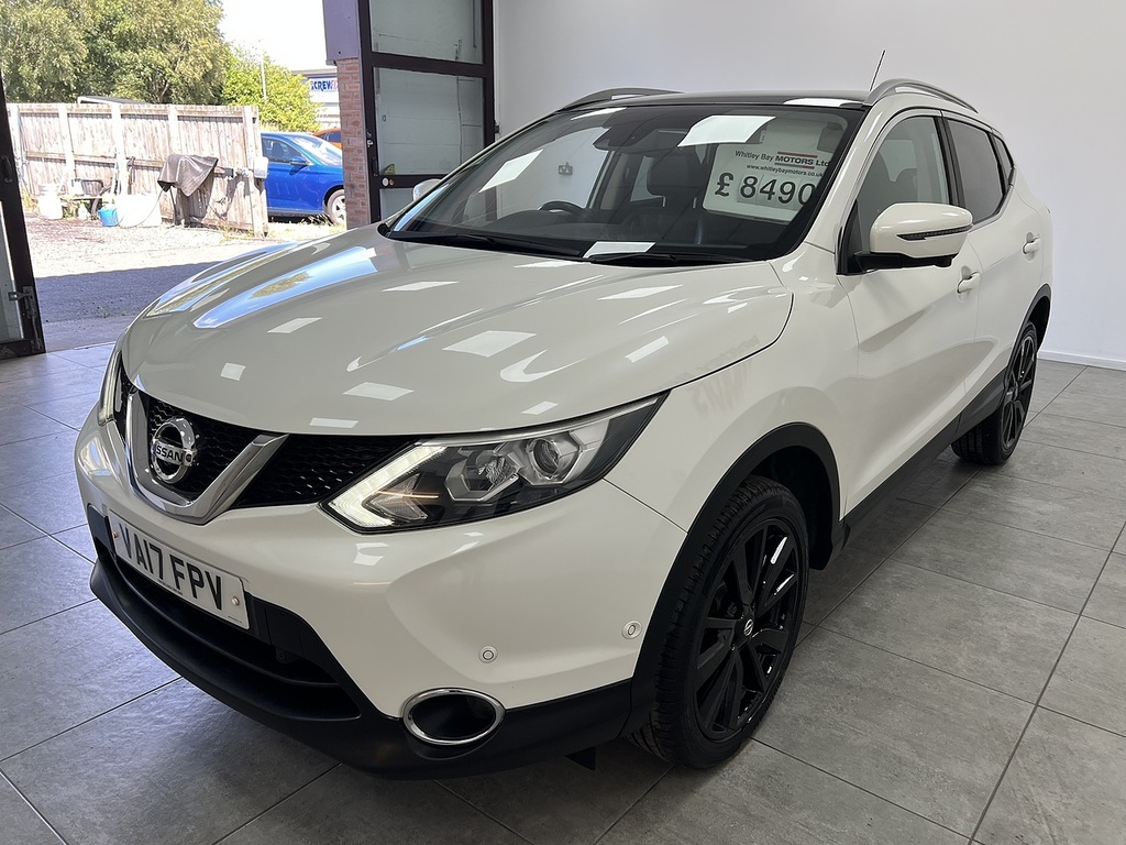 Nissan Qashqai Dci Tekna VA17FPV White #6