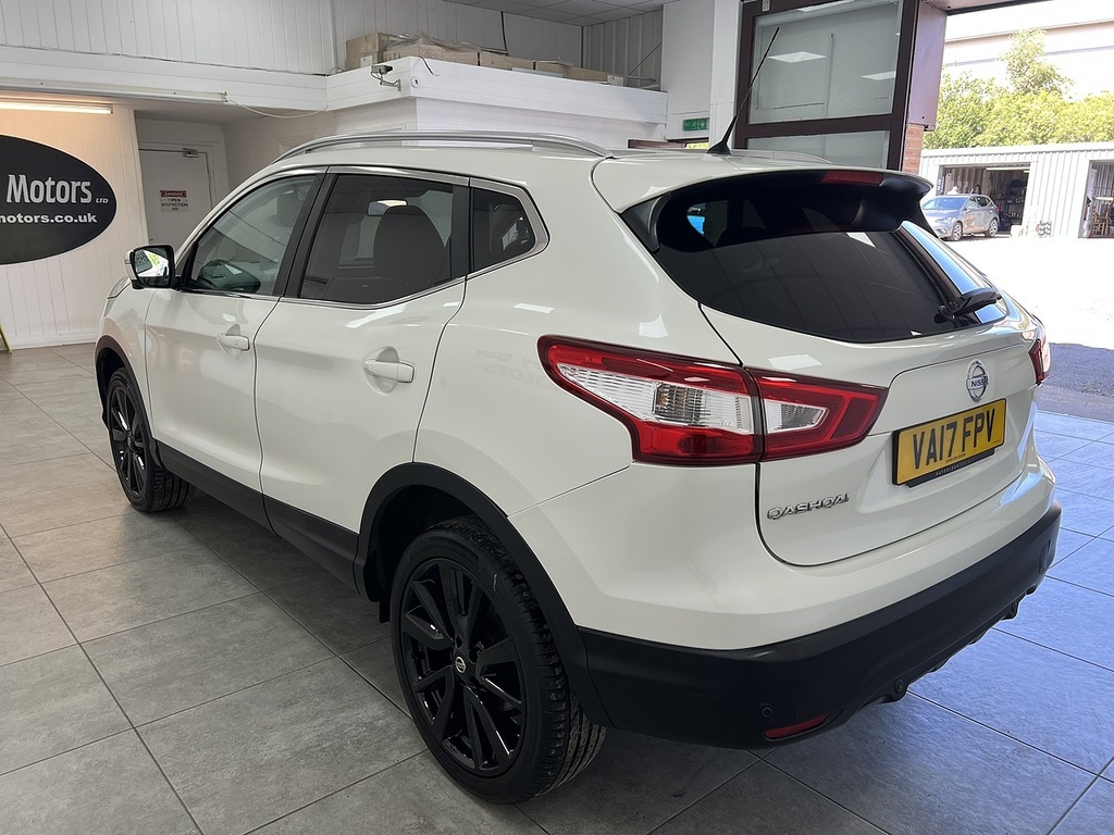 Nissan Qashqai Dci Tekna VA17FPV White #5