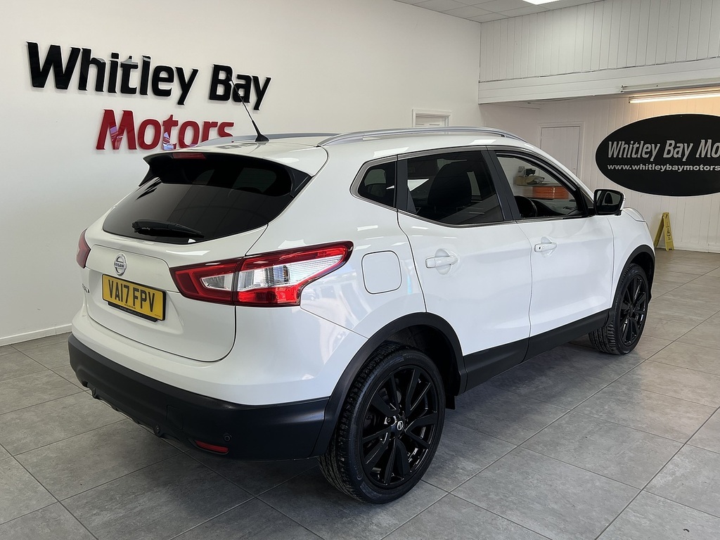 Nissan Qashqai Dci Tekna VA17FPV White #3