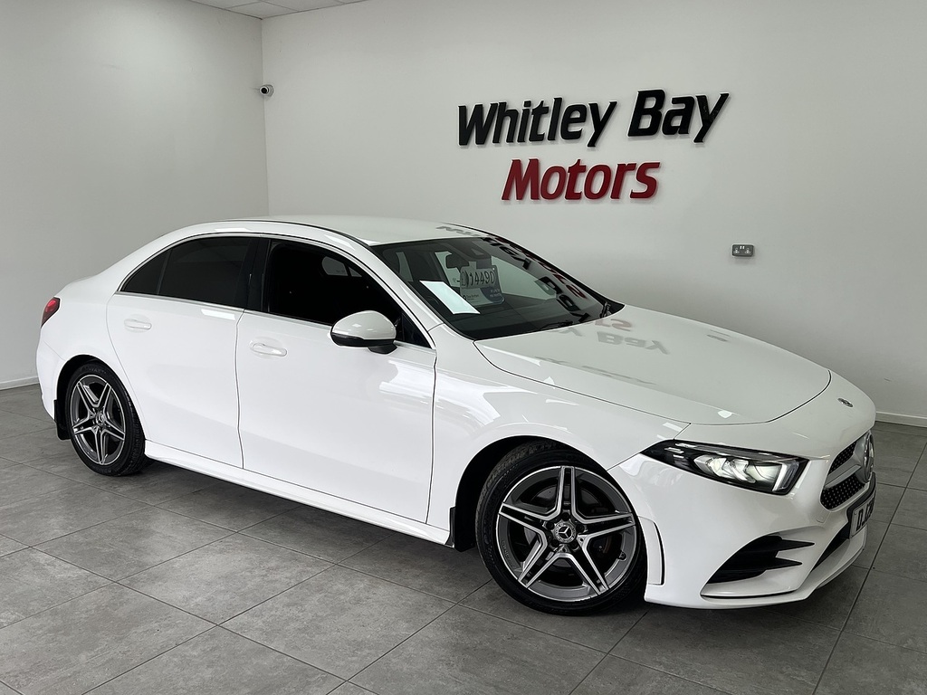 Mercedes-Benz A Class A180d Amg Line White