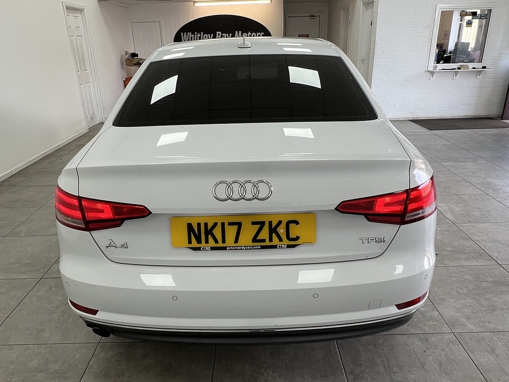 Audi A4 Tfsi Sport White #4