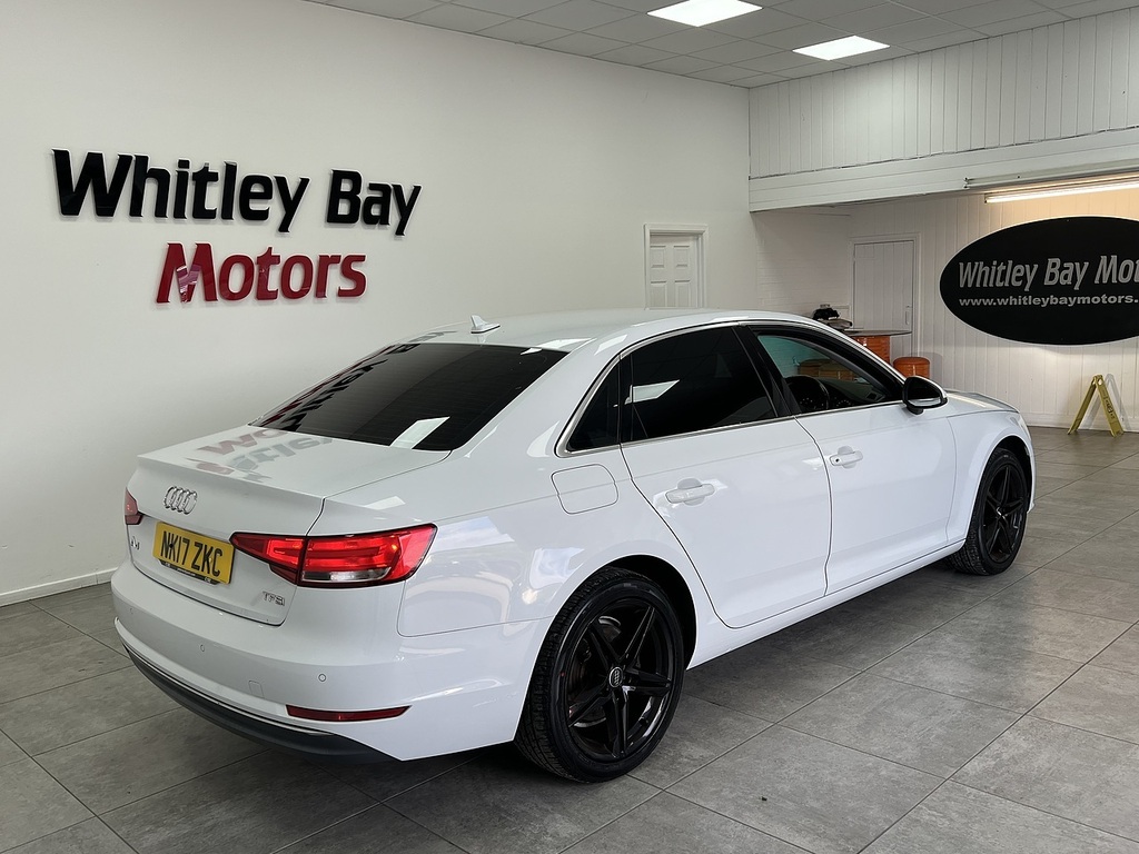 Audi A4 Tfsi Sport White #3