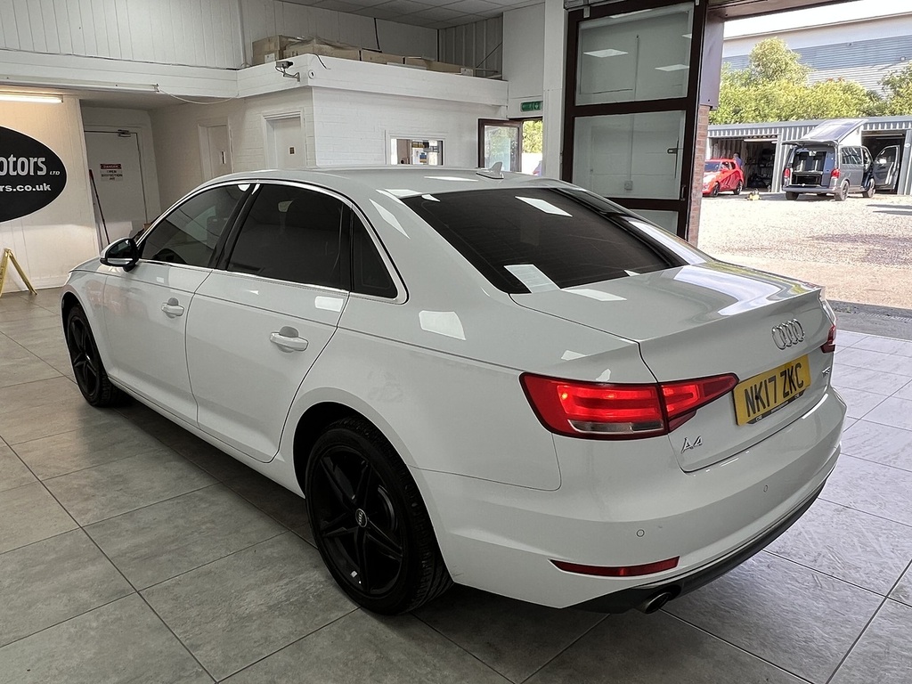 Audi A4 Tfsi Sport White #5