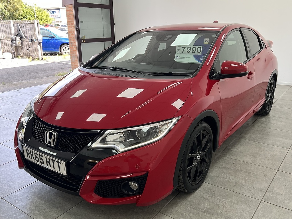 Honda Civic I-vtec Sport Red #6