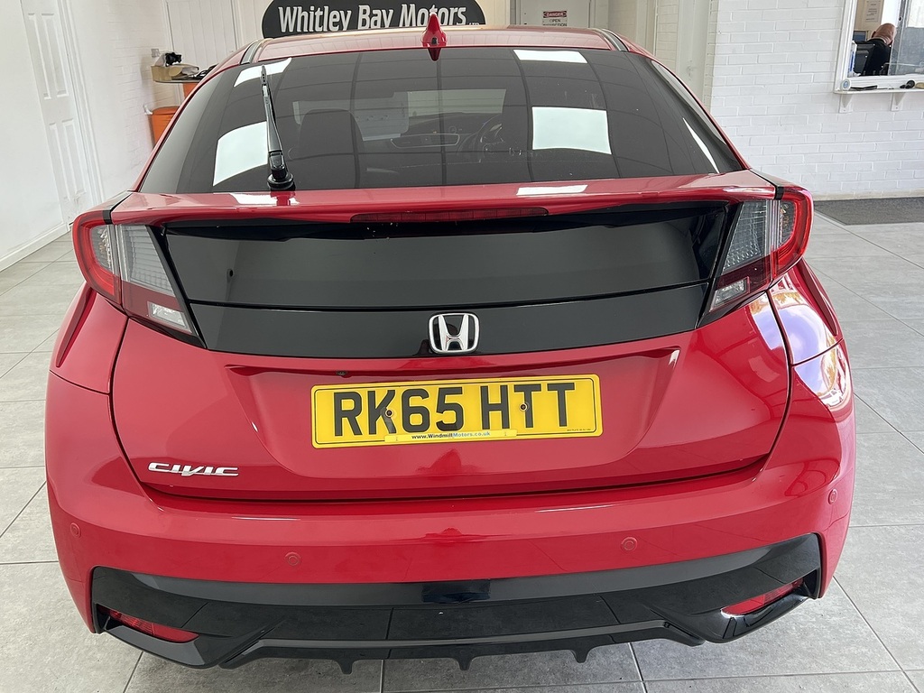 Honda Civic I-vtec Sport Red #4