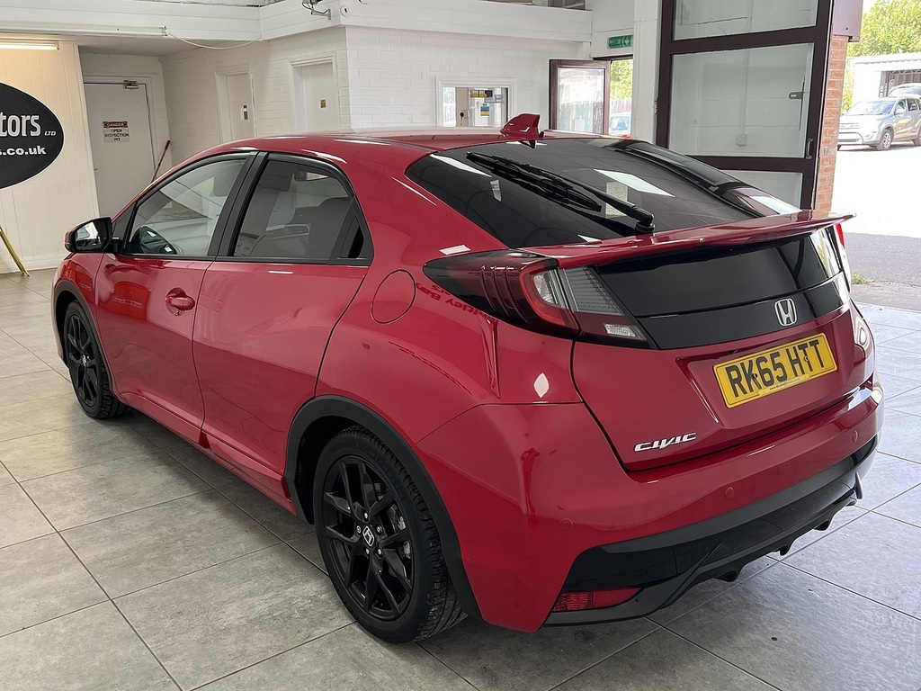 Honda Civic I-vtec Sport Red #5