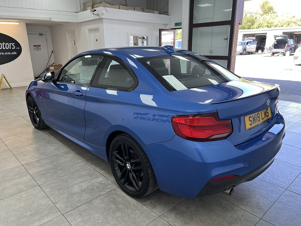 BMW 2 Series 218D M Sport Blue #5