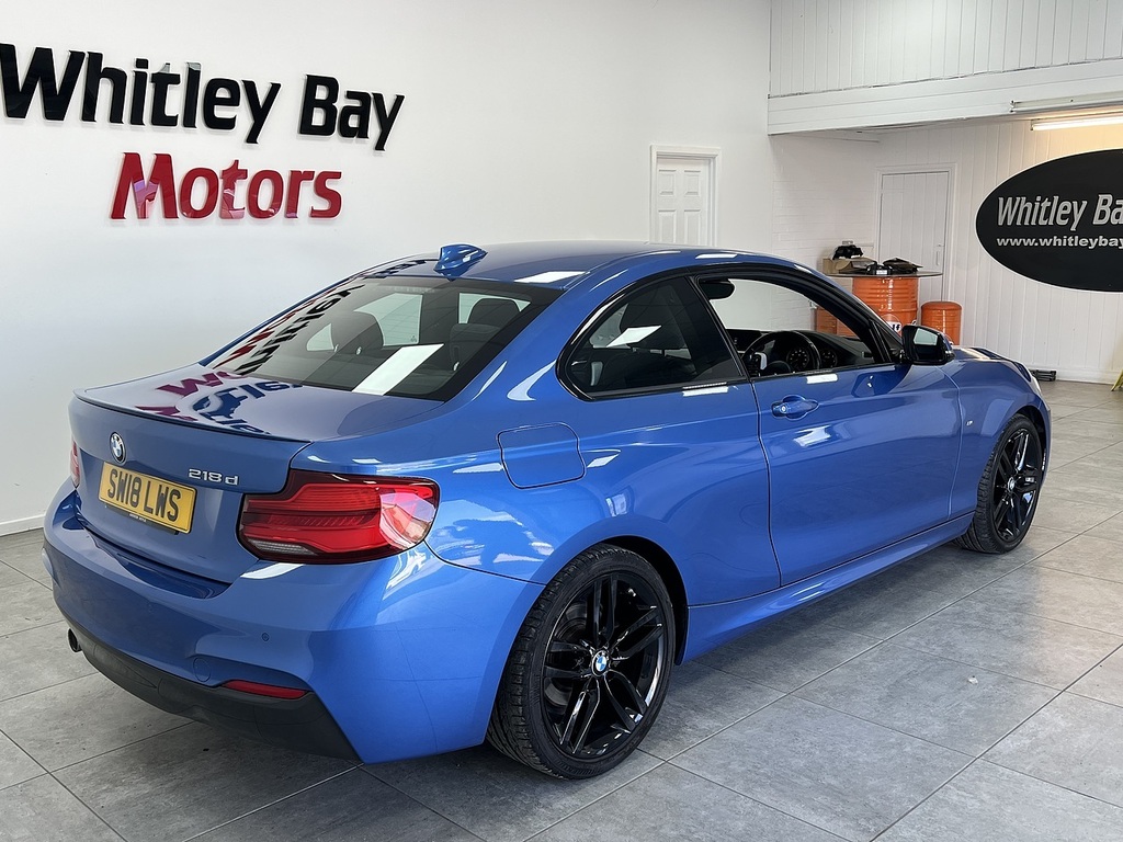 BMW 2 Series 218D M Sport Blue #3