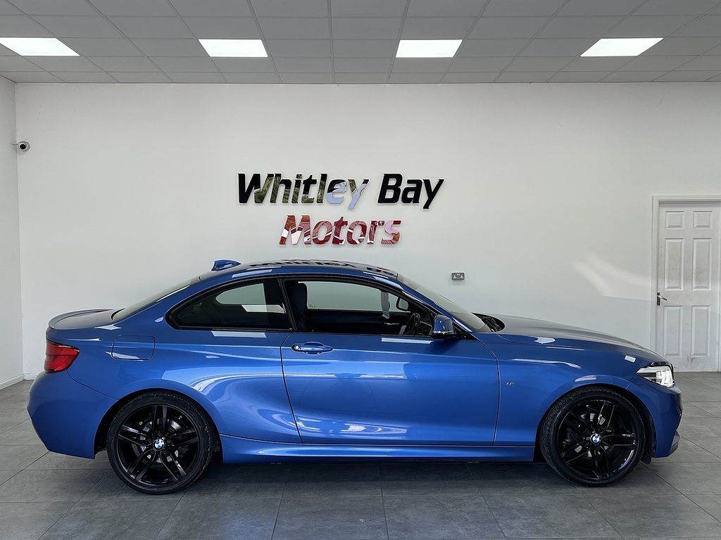BMW 2 Series 218D M Sport Blue #2