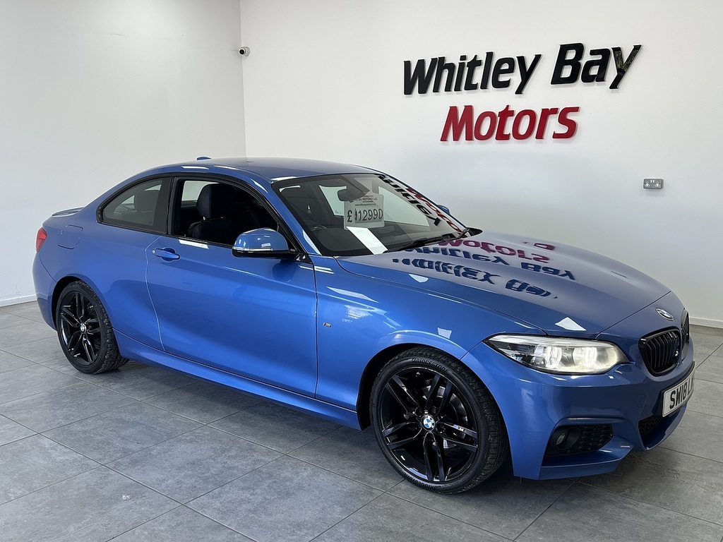 BMW 2 Series 218D M Sport Blue