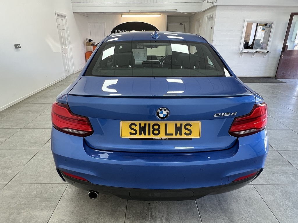 BMW 2 Series 218D M Sport Blue #4