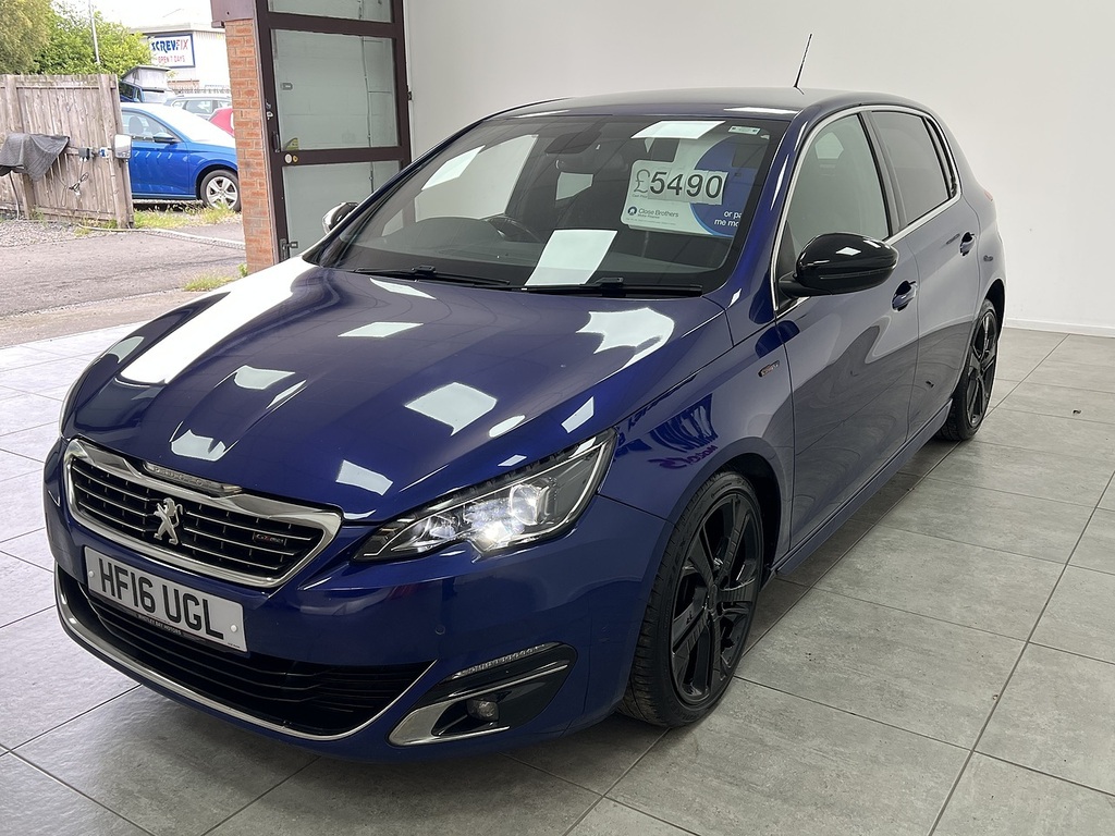 Peugeot 308 Bluehdi Gt Line Blue #6