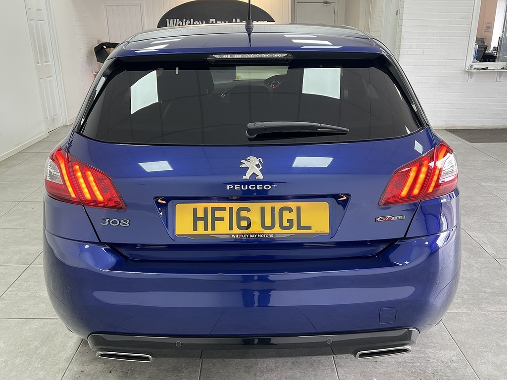 Peugeot 308 Bluehdi Gt Line Blue #4