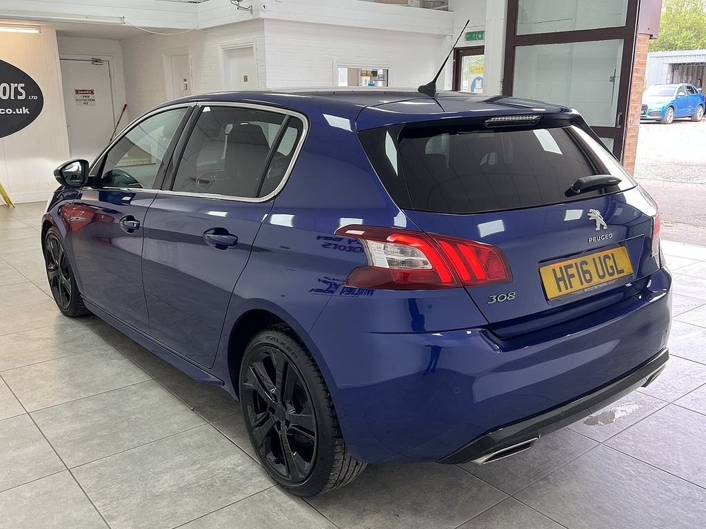 Peugeot 308 Bluehdi Gt Line Blue #5