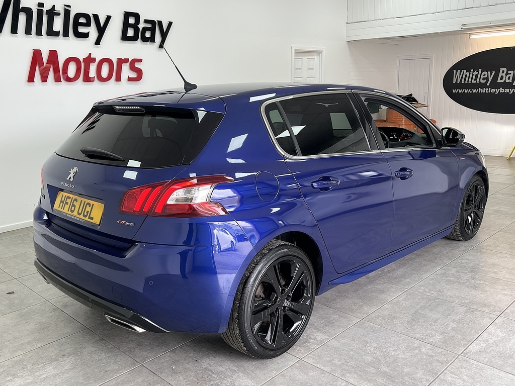 Peugeot 308 Bluehdi Gt Line Blue #3