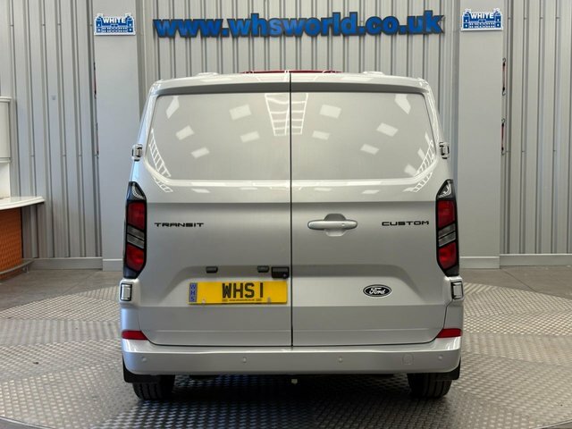 Ford Transit Custom 2024 2.0 Ecoblue 136 Bhp 300 L2 H1 Limited Silver #5
