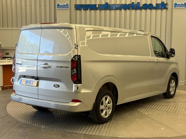 Ford Transit Custom 2024 2.0 Ecoblue 136 Bhp 300 L2 H1 Limited Silver #6