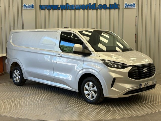 Ford Transit Custom 2024 2.0 Ecoblue 136 Bhp 300 L2 H1 Limited Silver