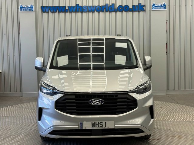 Ford Transit Custom 2024 2.0 Ecoblue 136 Bhp 300 L2 H1 Limited Silver #2