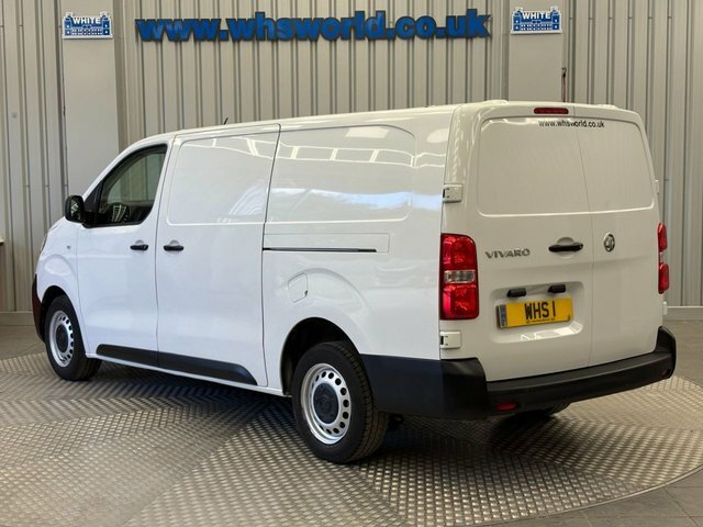 Vauxhall Vivaro 2023 1.5 Turbo D 100 Bhp 2900 L2 H1 Prime White #2