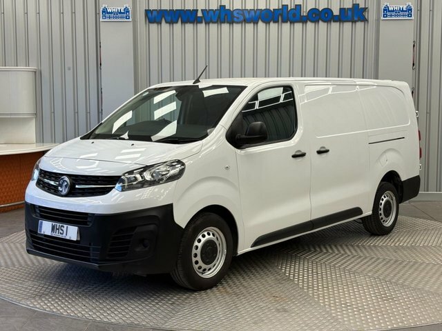 Vauxhall Vivaro 2023 1.5 Turbo D 100 Bhp 2900 L2 H1 Prime White