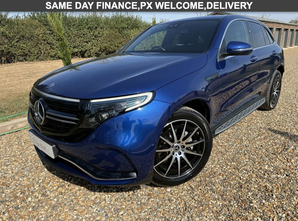 Mercedes-Benz EQC Eqc 400 4Matic Amg Line Blue #2