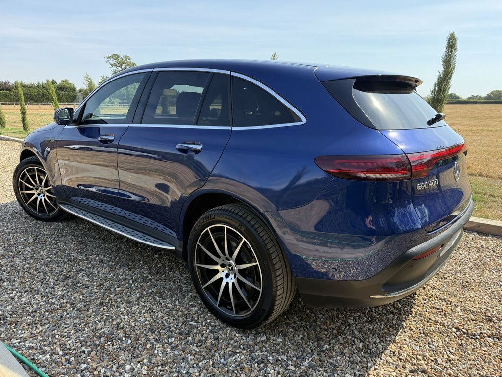 Mercedes-Benz EQC Eqc 400 4Matic Amg Line Blue #3