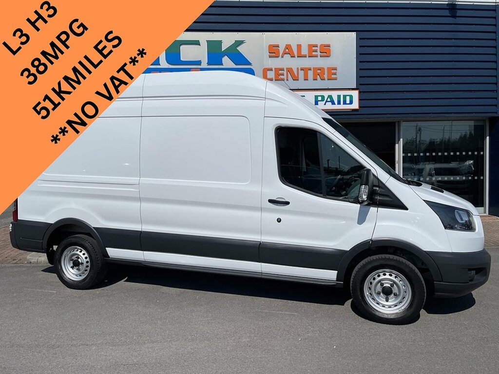 Ford Transit Custom 2.0 350 Ecoblue Panel Van Rwd L3 FG67FYW White
