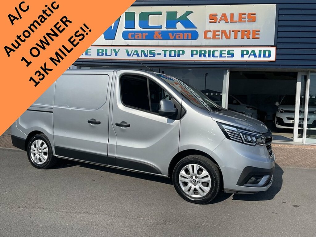 Renault Trafic 2.0 Dci Blue Sl30 Extra Panel Van Edc L Grey