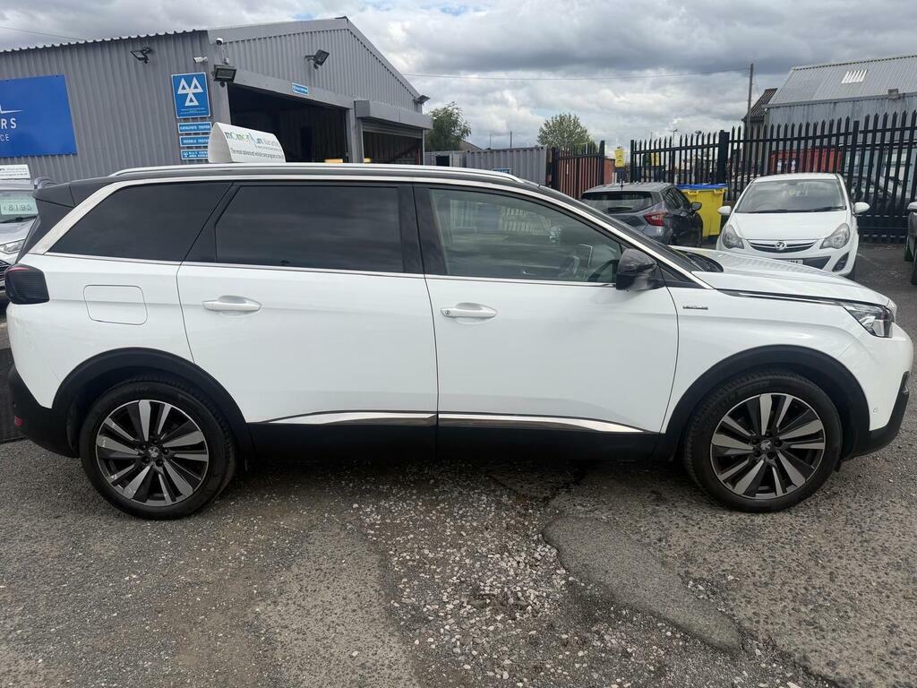 Peugeot 5008 1.2 Puretech Gt Line Premium Euro 6 S S White #6