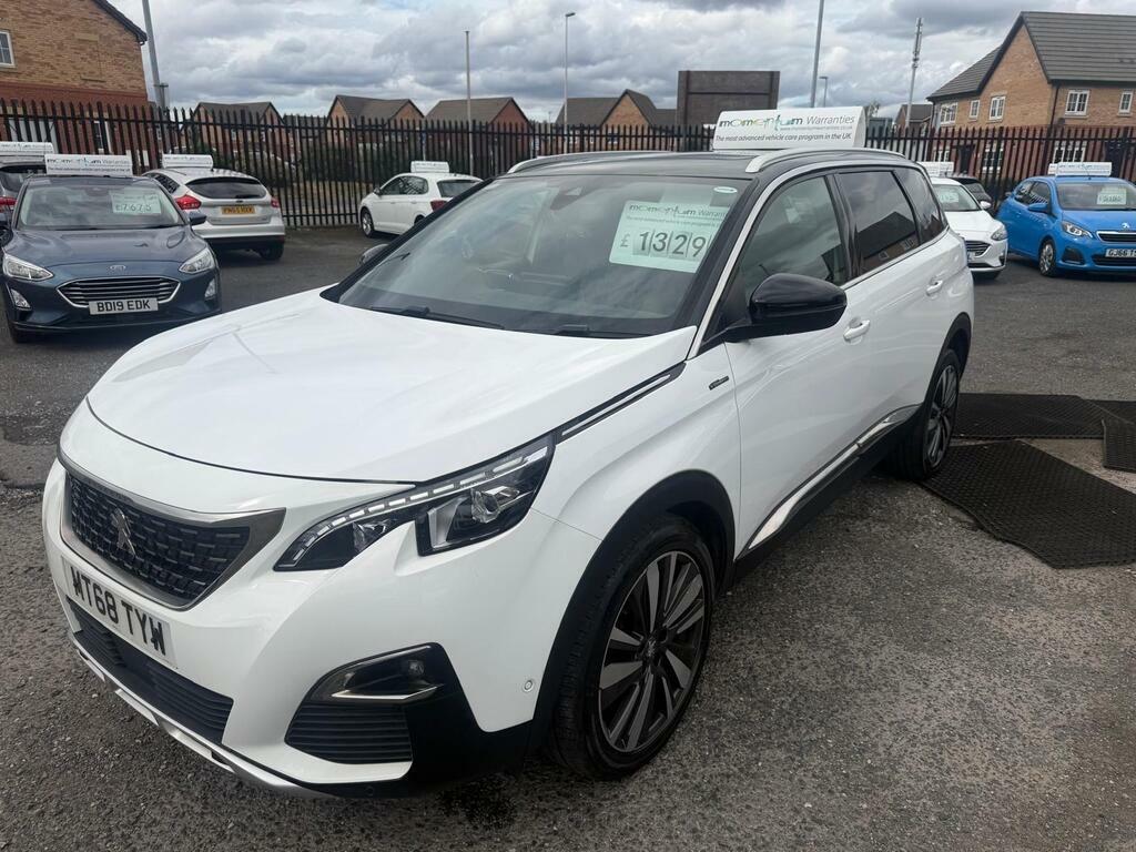 Peugeot 5008 1.2 Puretech Gt Line Premium Euro 6 S S White