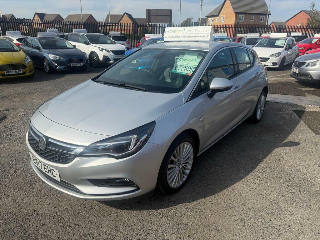 Vauxhall Astra 1.6 Cdti Ecoflex Elite Nav Euro 6 S S Silver