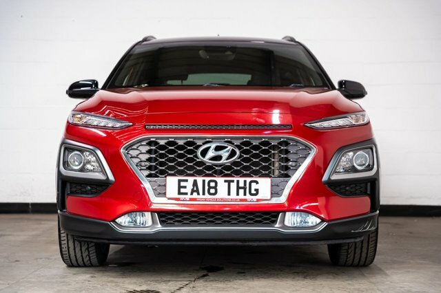 Hyundai Kona 2018 1.0 T-gdi Blue Drive Premium Se Suv Petro EA18THG Red #2