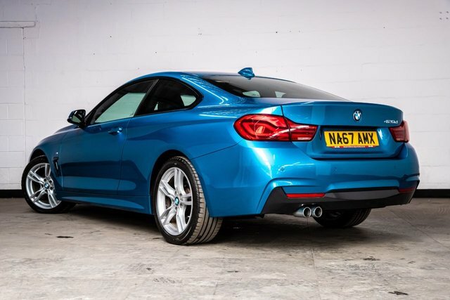 BMW 4 Series Gran Coupe 2017 2.0 420D M Sport Coupe Euro 6 Blue #3