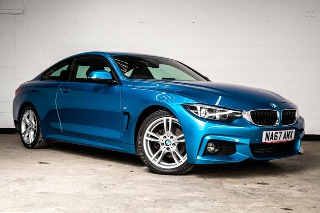 BMW 4 Series Gran Coupe 2017 2.0 420D M Sport Coupe Euro 6 Blue