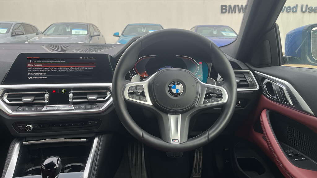 BMW 4 Series Gran Coupe 420I M Sport Coupe Black #5