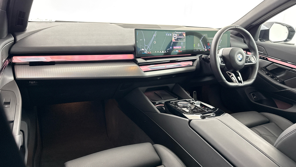 BMW 5 Series 530E M Sport Touring Grey #7