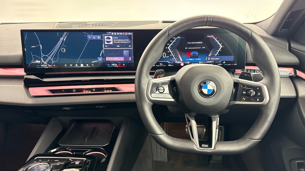 BMW 5 Series 530E M Sport Touring Grey #5
