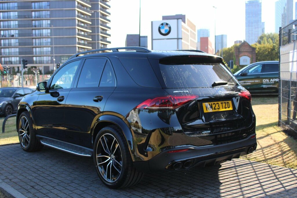 Mercedes-Benz GLE Class Gle 400D 4Matic Amg Line Premium 9G-tronic 7 Black #3