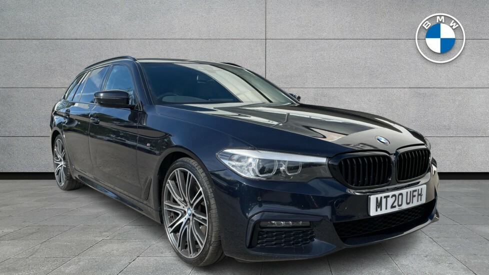 BMW 5 Series 2020 2.0 520D Mht M Sport Touring Hybri Grey #1