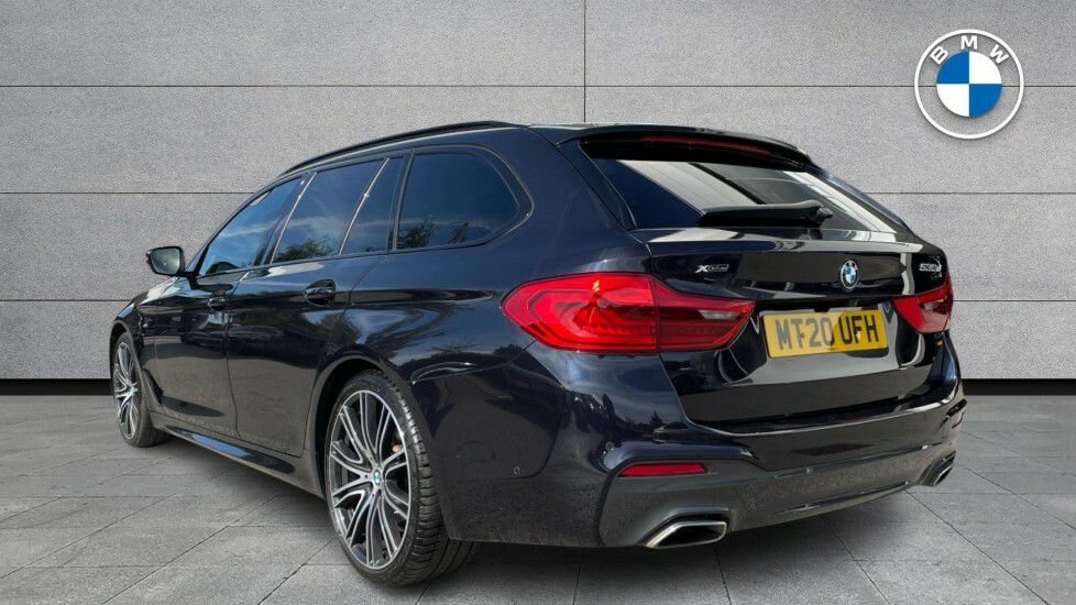 BMW 5 Series 2020 2.0 520D Mht M Sport Touring Hybri Grey #2
