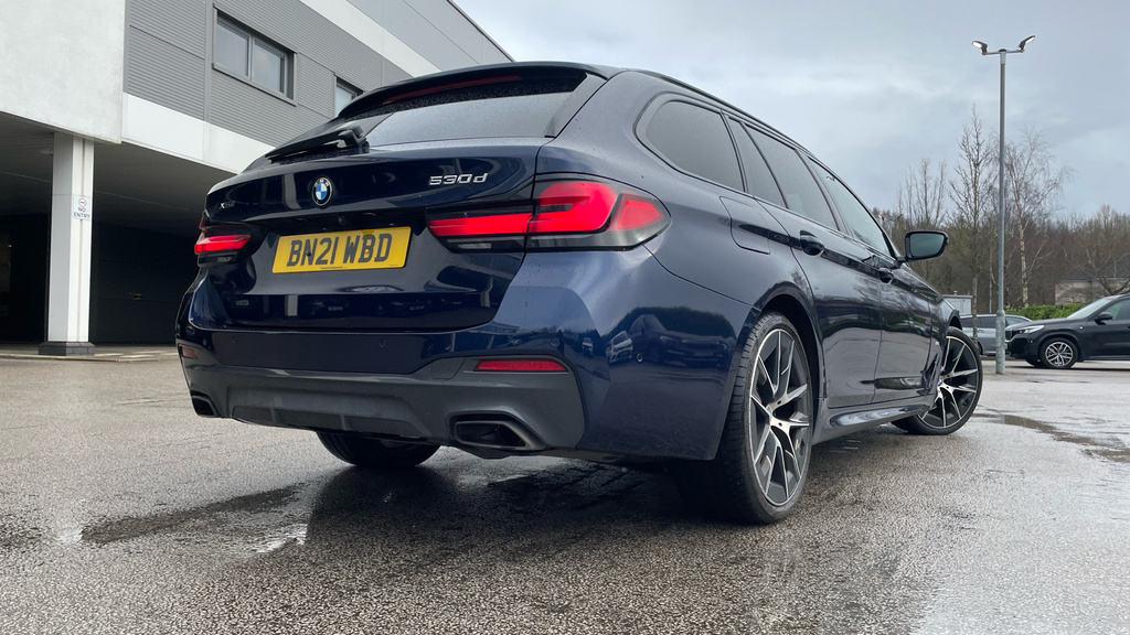 BMW 5 Series 2.0 520D Mht M Sport Steptronic Xdrive Euro 6 Ss Blue #29