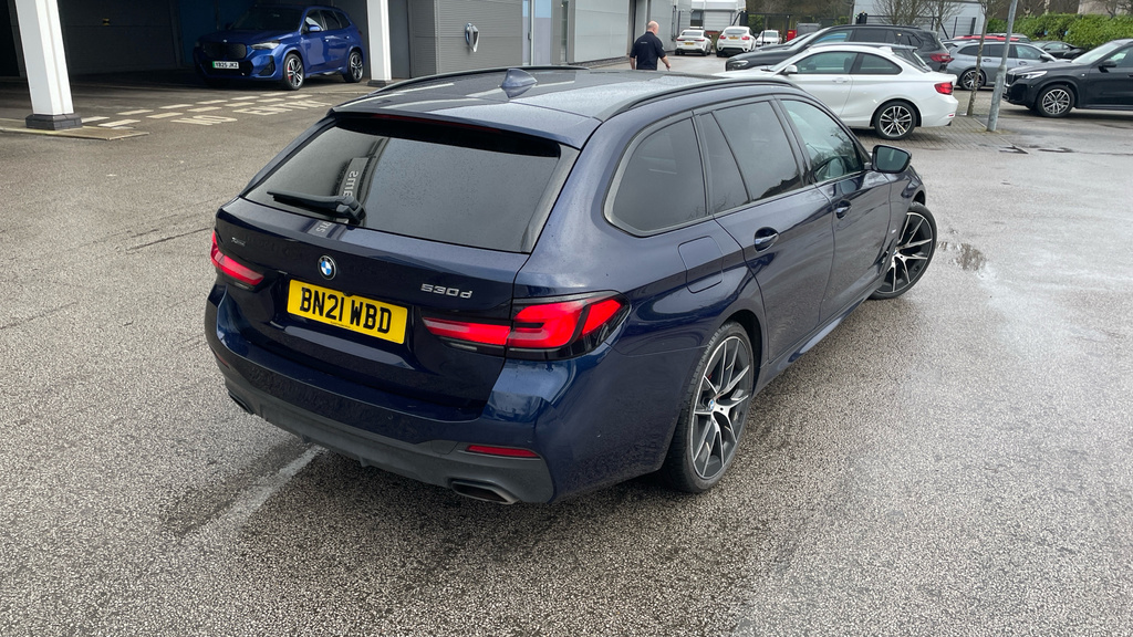 BMW 5 Series 2.0 520D Mht M Sport Steptronic Xdrive Euro 6 Ss Blue #30