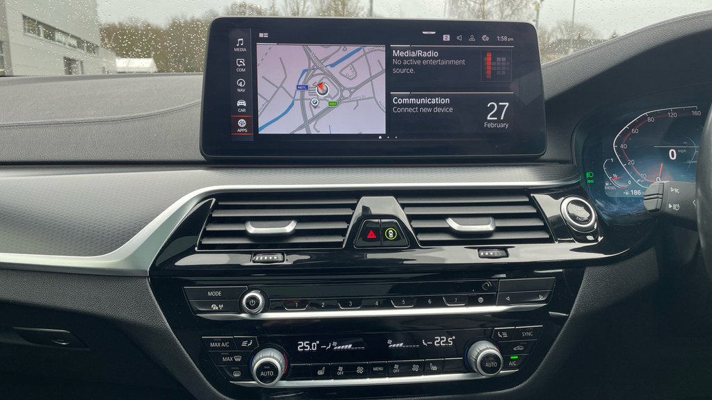 BMW 5 Series 2.0 520D Mht M Sport Steptronic Xdrive Euro 6 Ss Blue #8