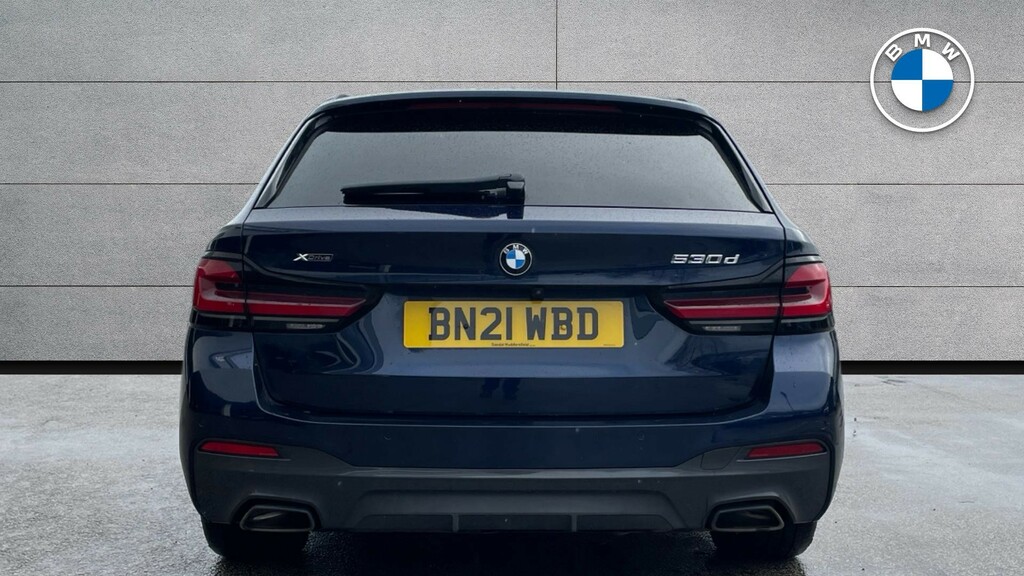 BMW 5 Series 2.0 520D Mht M Sport Steptronic Xdrive Euro 6 Ss Blue #15
